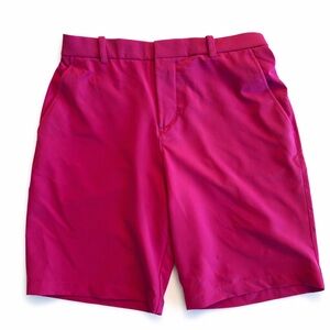NWT Nike Men's Vibrant Pink Flat Front Shorts